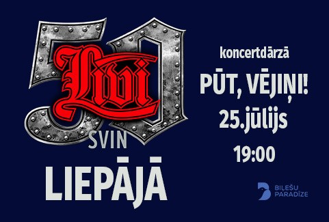 Izrādes "LĪVI svin 50" attels