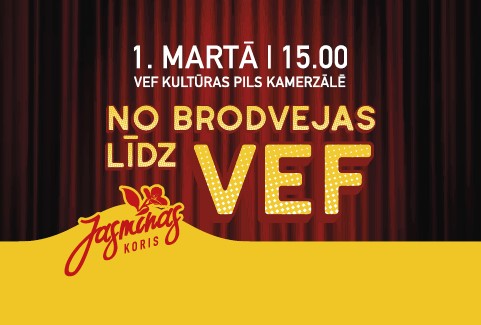 Izrādes "KONCERTS | NO BRODVEJAS LĪDZ VEF" attels