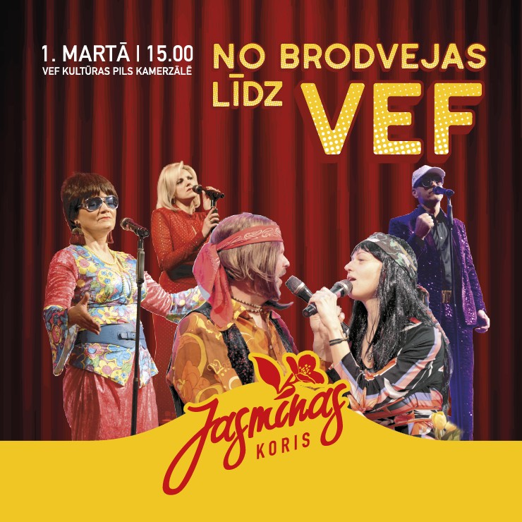 Izrādes "KONCERTS | NO BRODVEJAS LĪDZ VEF" attels