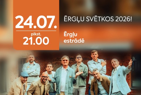 Izrādes "Grupas LABVĒLĪGAIS TIPS koncerts Ērgļu svētkos 2026" attels