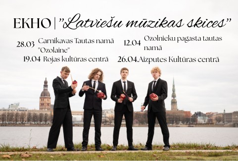 Izrādes "Ansamblis "Ekho" | Latvijas mūzikas skices" attels