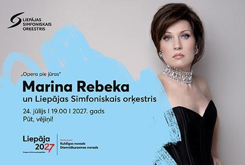 Izrādes "Marina Rebeka un Liepājas Simfoniskais orķestris" attels