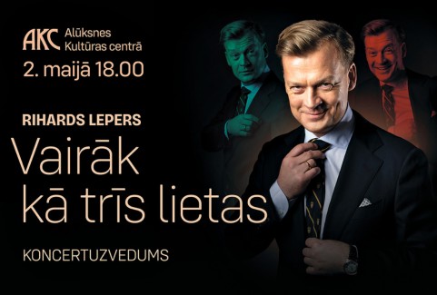 Izrādes "Rihards Lepers | Vairāk kā trīs lietas| koncertuzvedums" attels