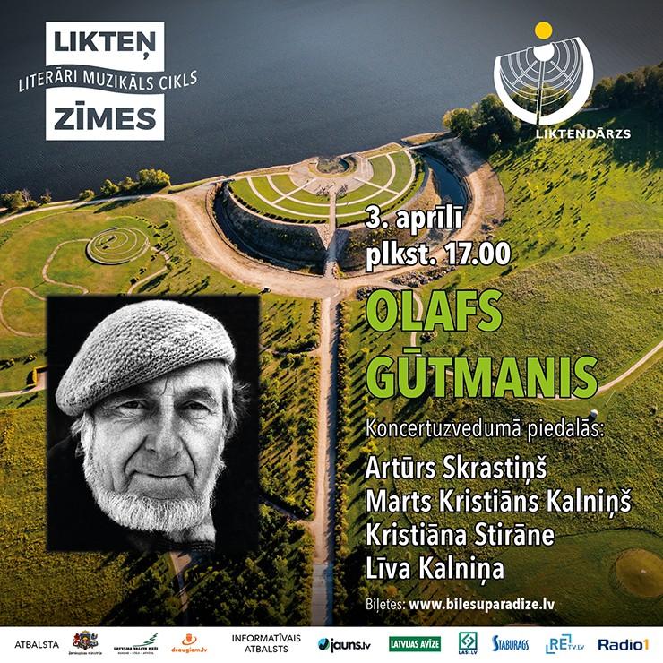 Image of the event "Likteņzīmes. Olafs Gūtmanis"