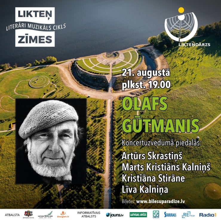 Izrādes "Likteņzīmes. Olafs Gūtmanis" attels
