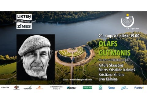 Izrādes "Likteņzīmes. Olafs Gūtmanis" attels