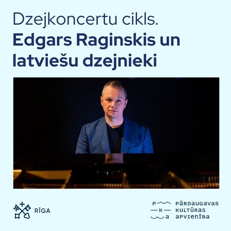 Izrādes "Dzejkoncertu cikls. Edgars Raginskis un latviešu dzejnieki" attels
