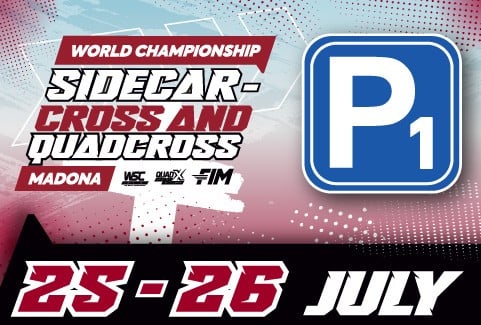 Image of the event "P1 PARKING IN MOTOTRACK “SMECERES SILS” 25.-26.07. | World Championship Sidecarcross and Quadcross in Madona"
