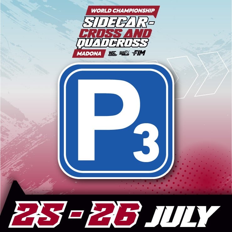 Image of the event "P3 PARKING IN JĀŅA ZĀBERA STREET 25.-26.07. | World Championship Sidecarcross and Quadcross in Madona"