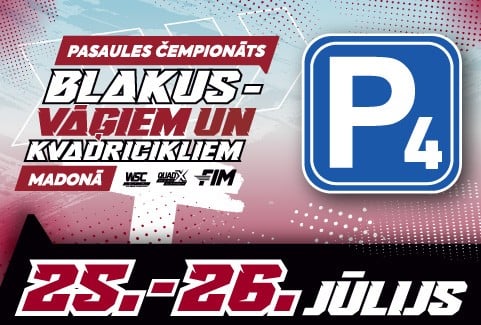 Izrādes "P4 SKATĪTĀJU AUTOSTĀVVIETA 25.-26.07. | PČ blakusvāģos un kvadriciklos Madonā" attels