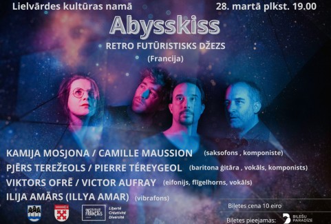 Izrādes "ABYSSKISS - retro futūristisks džezs" attels