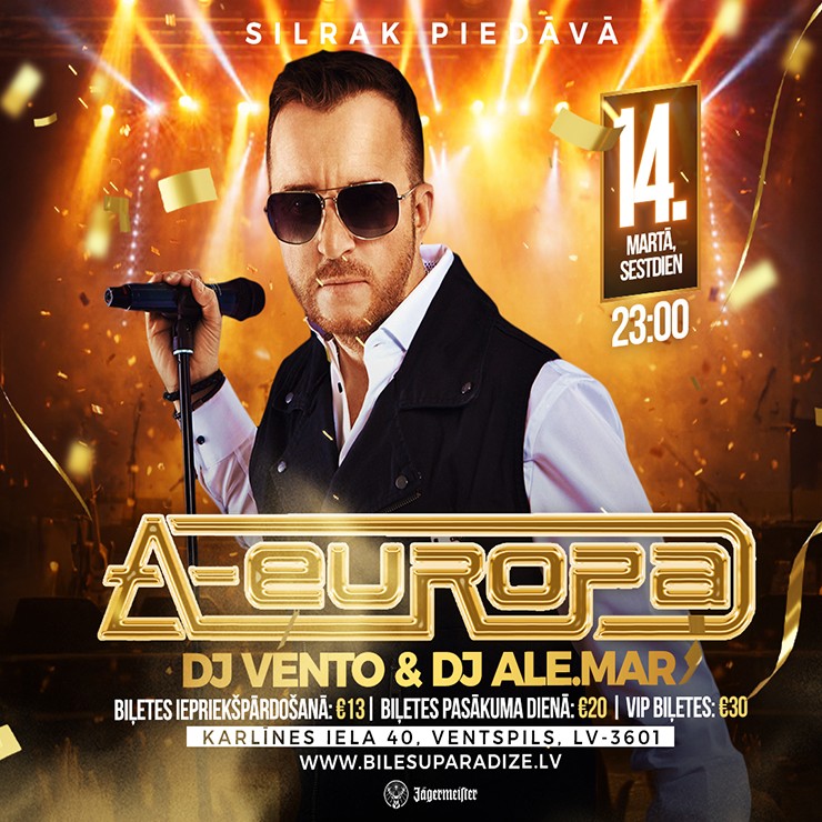 Izrādes "A-Eiropa x Silrak - DJ VENTO & DJ ALE.MAR" attels