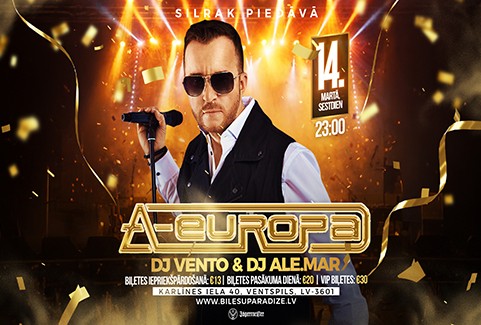 Izrādes "A-Eiropa x Silrak - DJ VENTO & DJ ALE.MAR" attels