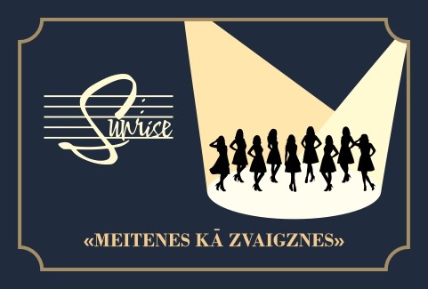 Izrādes ""Meitenes kā zvaigznes" / vokālā ansambļa "Sunrise" koncerts" attels