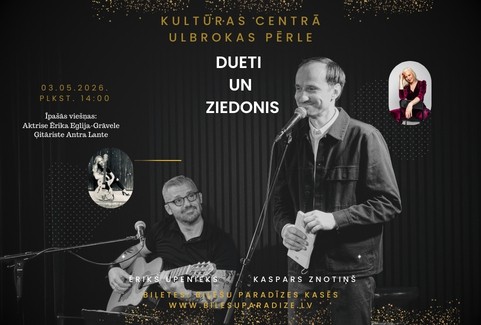 Izrādes "DUETI UN ZIEDONIS | Kaspars Znotiņš un Ēriks Upenieks" attels