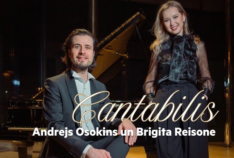 Izrādes "Andreja Osokina un Brigitas Reisonas koncertprogramma "Cantabilis"" attels