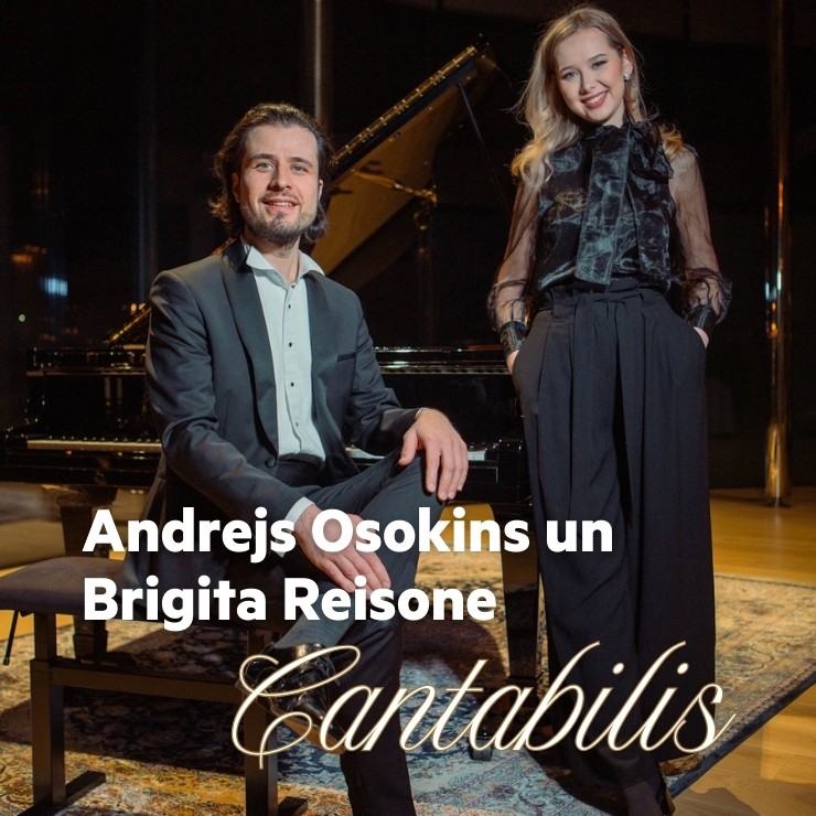 Izrādes "Andreja Osokina un Brigitas Reisonas koncertprogramma "Cantabilis"" attels