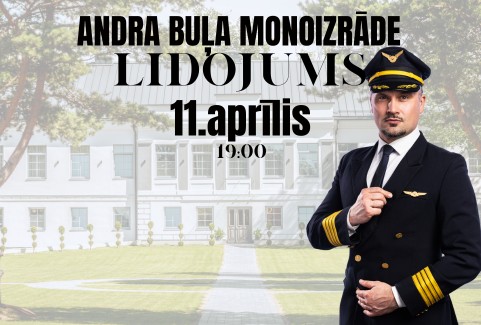 Image of the event "Andra Buļa monoizrāde “Lidojums”"