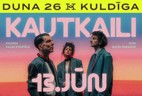 Izrādes "Kautkaili x Kuldīga" attels