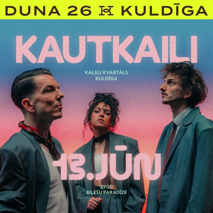 Izrādes "Kautkaili x Kuldīga" attels