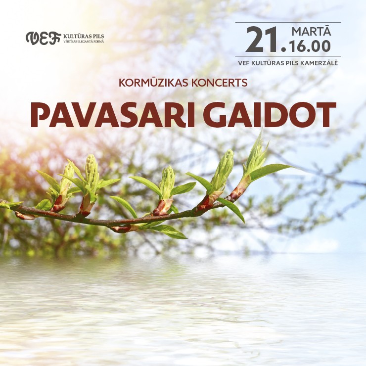 Izrādes "Kormūzikas koncerts | PAVASARI GAIDOT" attels
