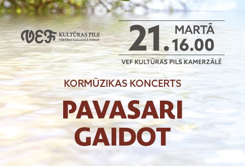 Izrādes "Kormūzikas koncerts | PAVASARI GAIDOT" attels