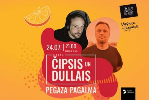 Izrādes "ČIPSIS un DULLAIS Pegaza Pagalmā" attels