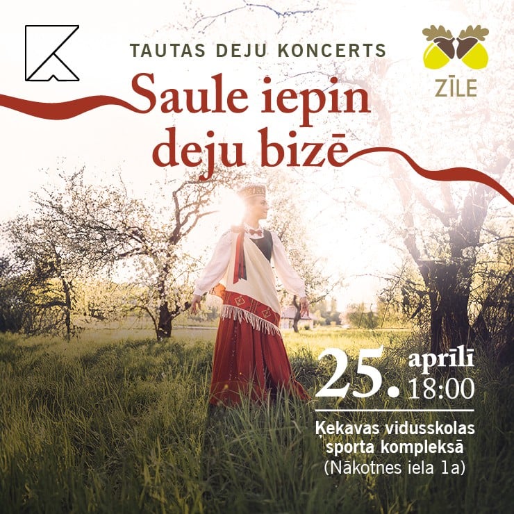 Izrādes "Tautas deju koncerts “Saule iepin deju bizē”" attels