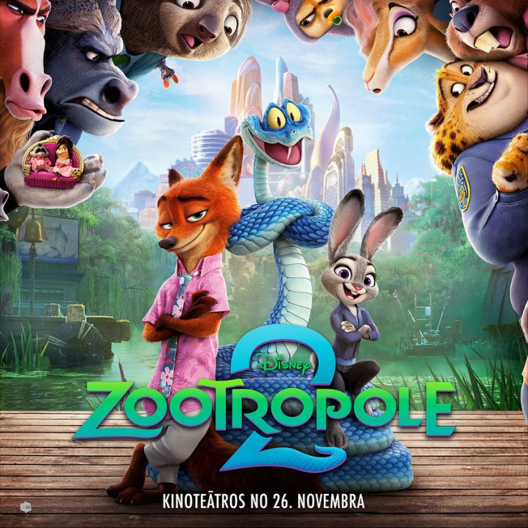 Izrādes "Animācijas filma ZOOTROPOLE 2" attels