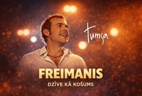 Izrādes "Freimanis. Dzīve kā košums" attels