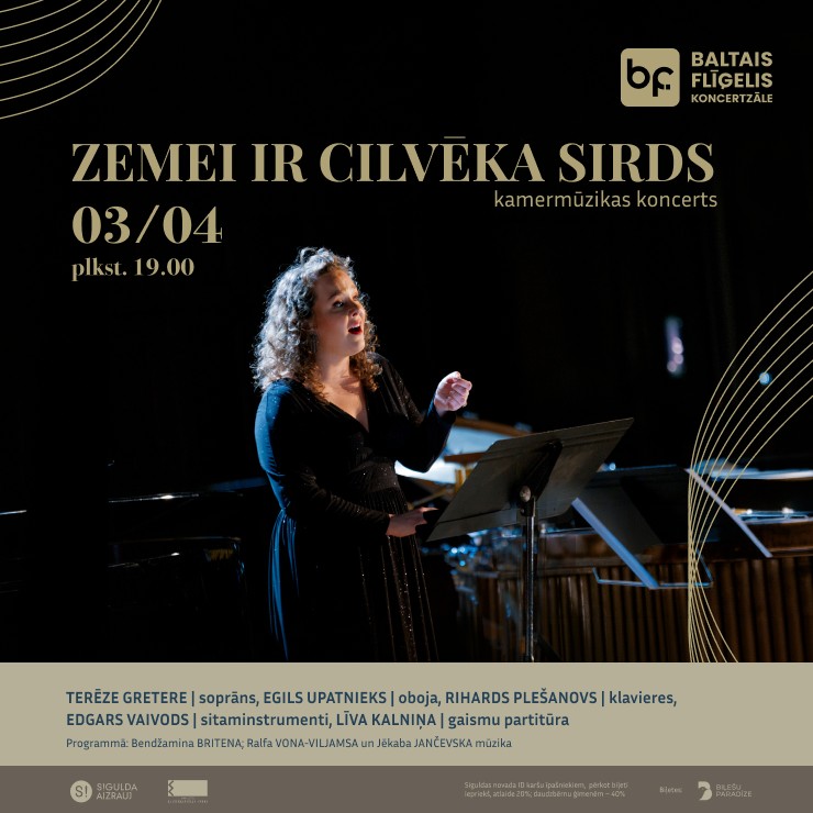 Izrādes "ZEMEI IR CILVĒKA SIRDS | Vokālās kamermūzikas programma" attels