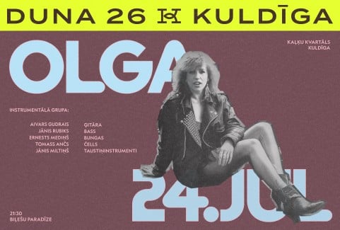 Image of the event "Olga Rajecka x Kuldīga"