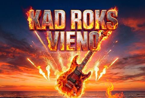 Izrādes "KAD ROKS VIENO" attels