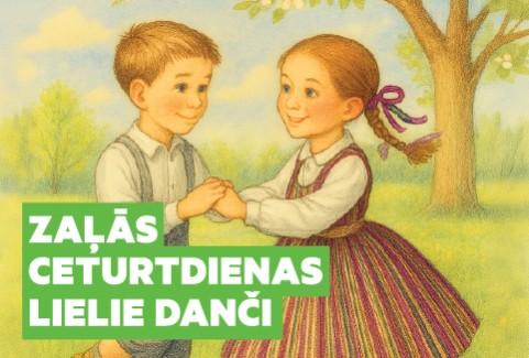 Izrādes "ZAĻĀS CETURTDIENAS LIELIE DANČI" attels