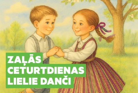 Izrādes "ZAĻĀS CETURTDIENAS LIELIE DANČI" attels