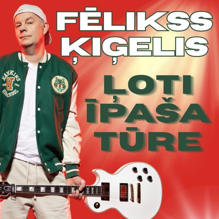 Izrādes "FĒLIKSS ĶIĢELIS - ĻOTI ĪPAŠA TŪRE" attels