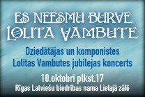 Meklēšanas rezultāta izrādes "Leģendārās dziedātājas un komponistes Lolitas Vambutes jubilejas koncerts “Es neesmu burve”" attels