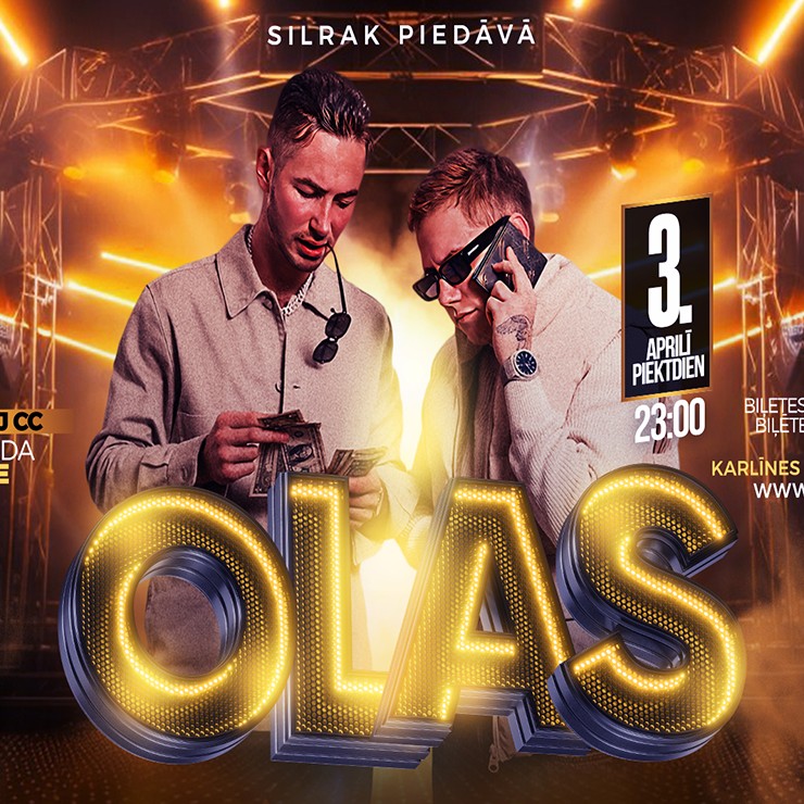 Izrādes "OLAS & BUKTE x Silrak - DJ ALE.MAR & DJ CC" attels