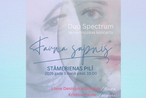 Izrādes "Kamermūzikas koncerts “Fauna sapnis” Stāmerienas pilī" attels