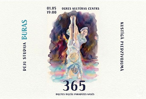Izrādes "Mūsdienu deju studijas "BURAS" koncertuzvedums "365"" attels