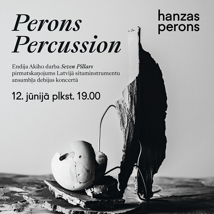 Изображение спектакля "Perons Percussion. Debut concert at Hanzas Perons"