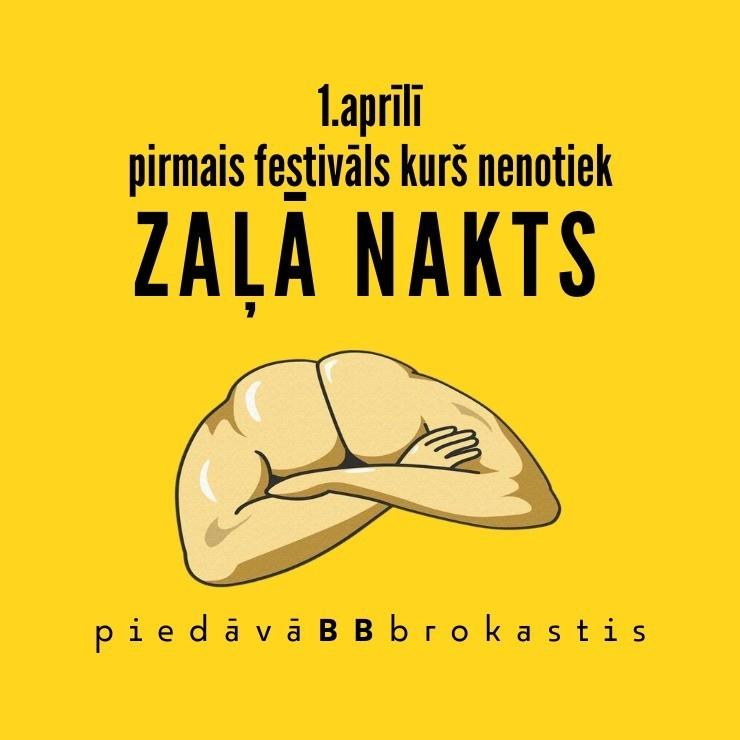 Image of the event "Festivāls ZAĻĀ NAKTS"