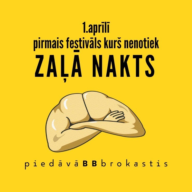 Image of the event "Festivāls ZAĻĀ NAKTS"