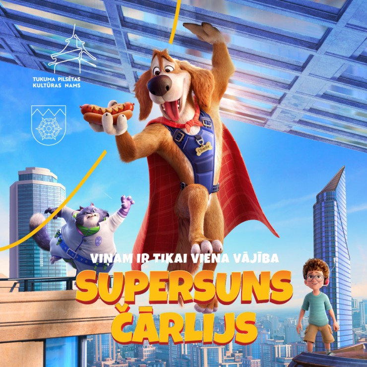 Izrādes "SUPERSUNS ČĀRLIJS | piedzīvojumu animācijas filma visai ģimenei" attels