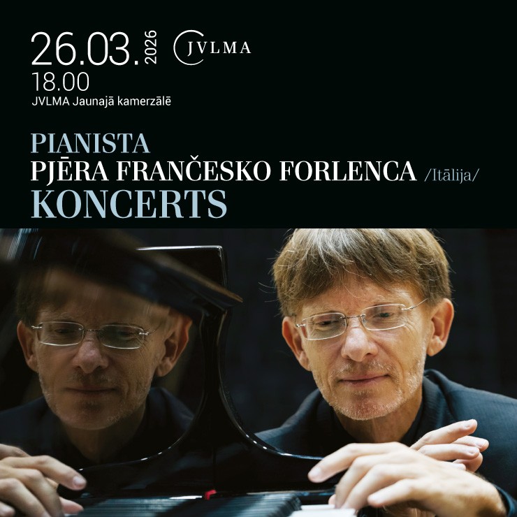 Izrādes "Pianista Pjēra Frančesko Forlenca /Pier Francesco Forlenza, Itālija/ koncerts" attels