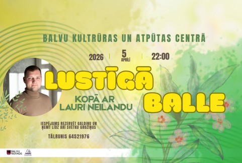 Изображение спектакля "Lustīgā balle kopā ar Lauri Neilandu"