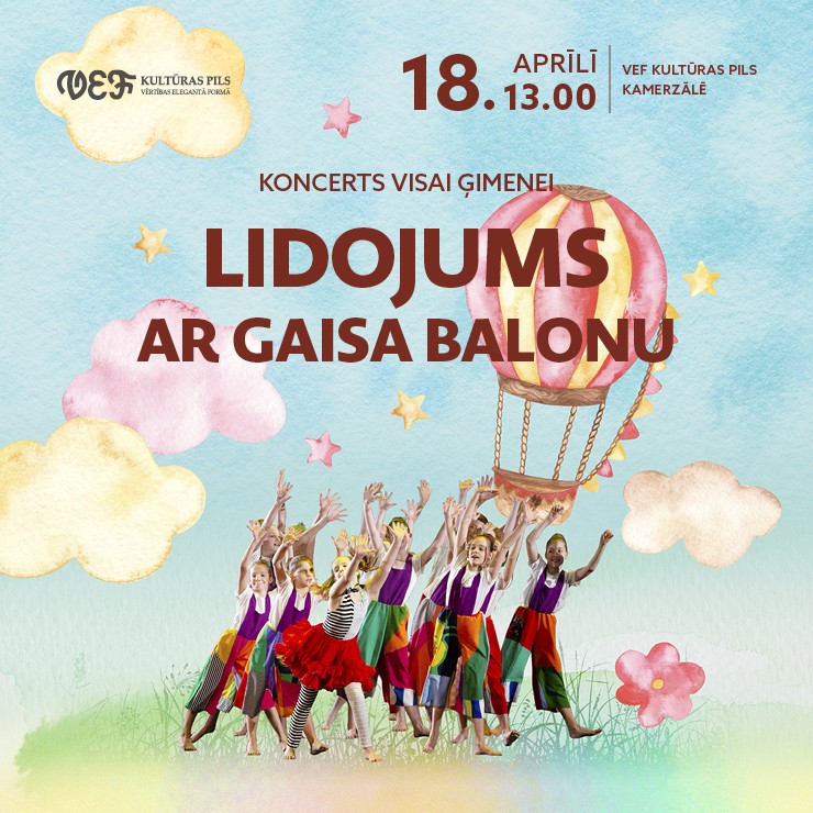 Izrādes "Koncerts visai ģimenei | LIDOJUMS AR GAISA BALONU" attels