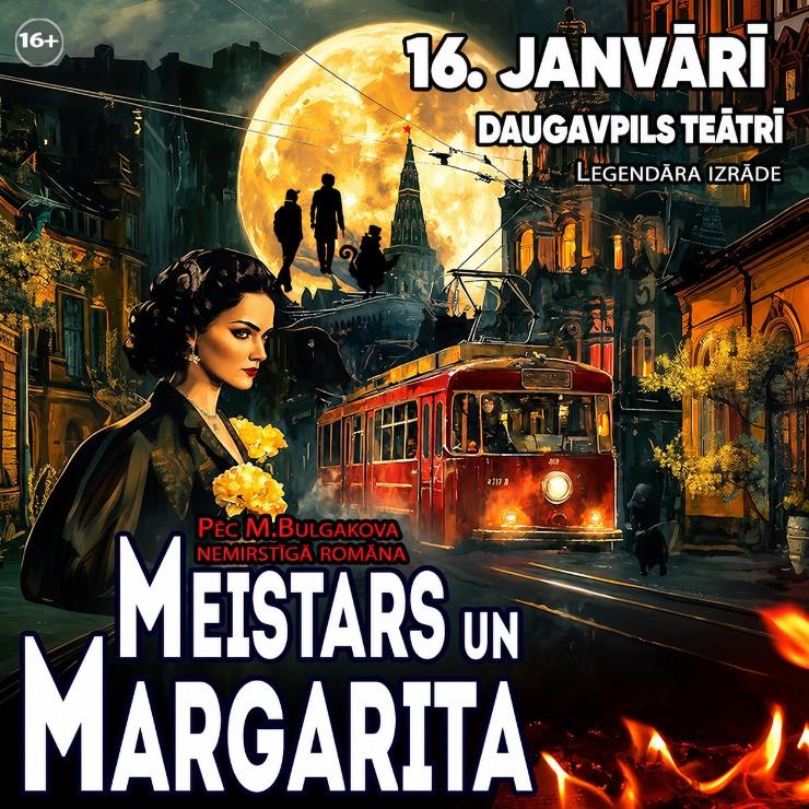 Izrādes "MEISTARS UN MARGARITA" attels