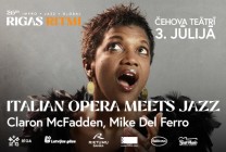 Meklēšanas rezultāta izrādes "RĪGAS RITMI 2026 | ITALIAN OPERA MEETS JAZZ ft. Claron McFadden, Mike Del Ferro /ASV / Nīderlande/" attels