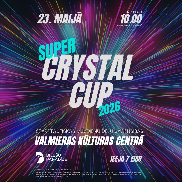 Izrādes "Starptautiskās deju sacensības “Super Crystal Cup 2026”" attels